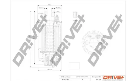 Kraftstofffilter Dr!ve+ DP1110.13.0072 Bild Kraftstofffilter Dr!ve+ DP1110.13.0072