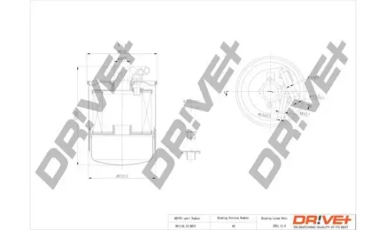 Kraftstofffilter Dr!ve+ DP1110.13.0073 Bild Kraftstofffilter Dr!ve+ DP1110.13.0073