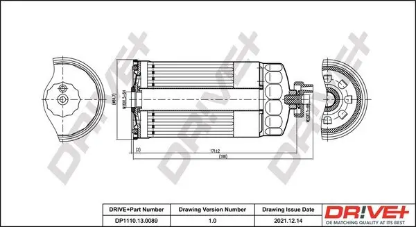 Kraftstofffilter Dr!ve+ DP1110.13.0089