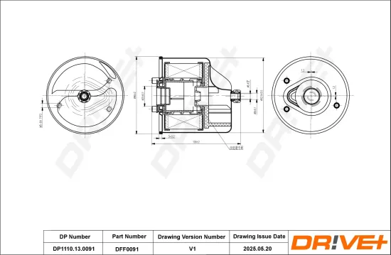 Kraftstofffilter Dr!ve+ DP1110.13.0091 Bild Kraftstofffilter Dr!ve+ DP1110.13.0091