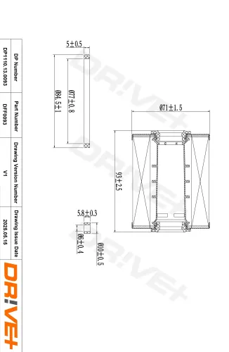 Kraftstofffilter Dr!ve+ DP1110.13.0093 Bild Kraftstofffilter Dr!ve+ DP1110.13.0093
