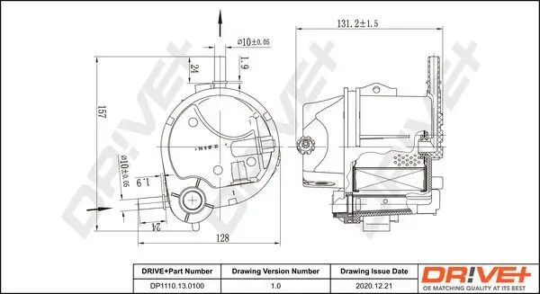 Kraftstofffilter Dr!ve+ DP1110.13.0100