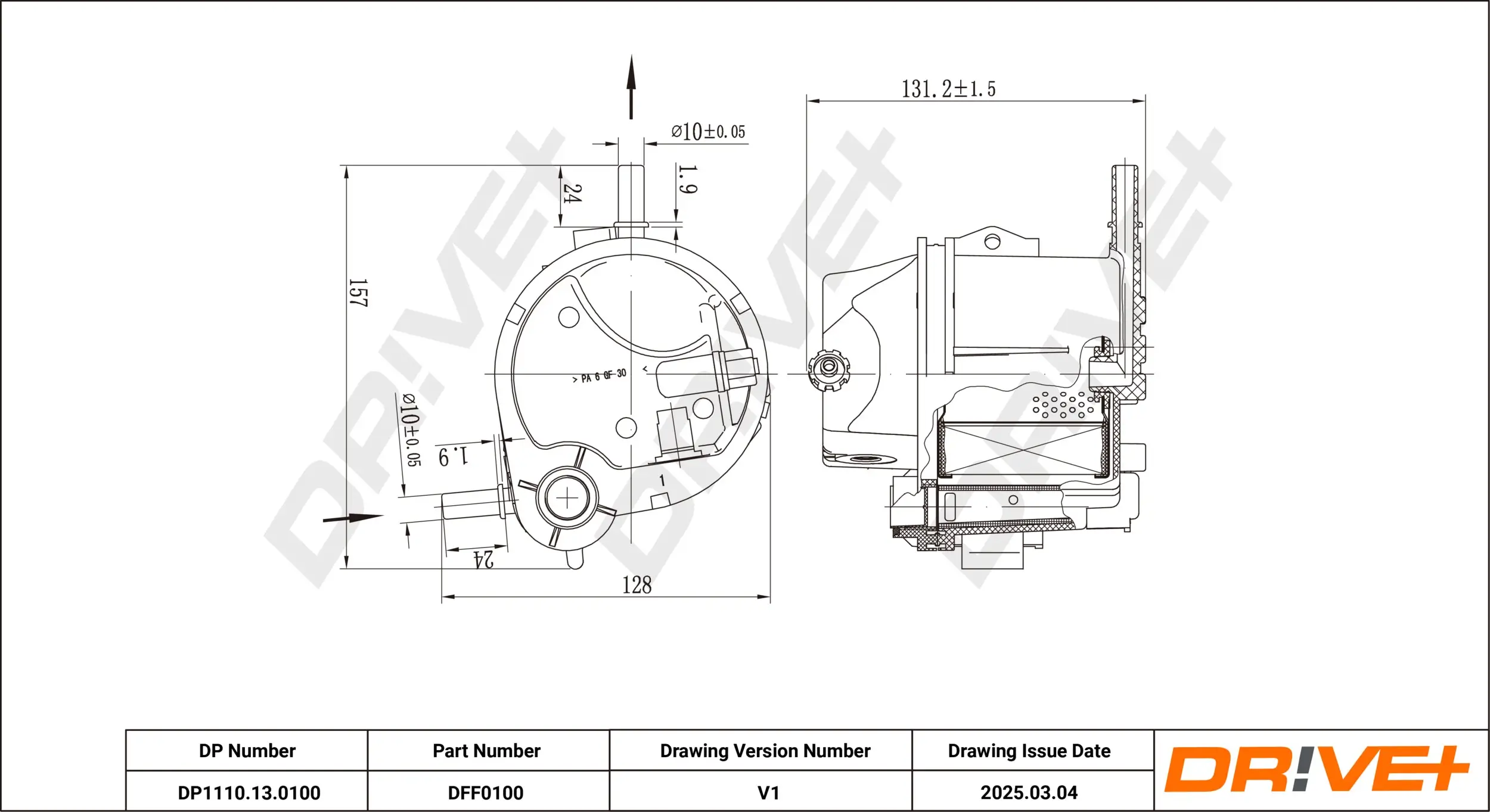 Kraftstofffilter Dr!ve+ DP1110.13.0100