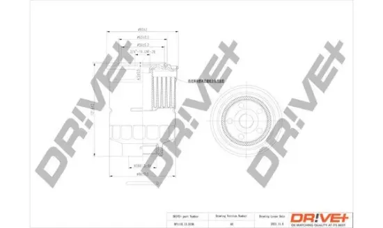 Kraftstofffilter Dr!ve+ DP1110.13.0106 Bild Kraftstofffilter Dr!ve+ DP1110.13.0106