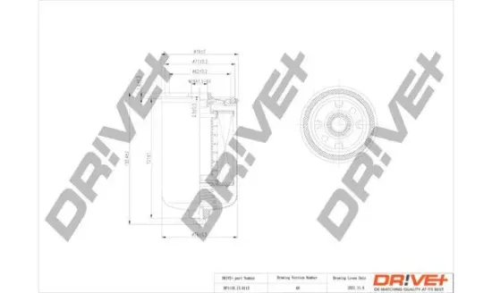 Kraftstofffilter Dr!ve+ DP1110.13.0112 Bild Kraftstofffilter Dr!ve+ DP1110.13.0112