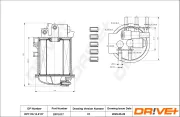 Kraftstofffilter Dr!ve+ DP1110.13.0117