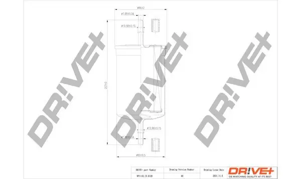 Kraftstofffilter Dr!ve+ DP1110.13.0120