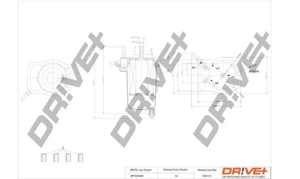 Kraftstofffilter DR!VE+ DP1110.13.0121