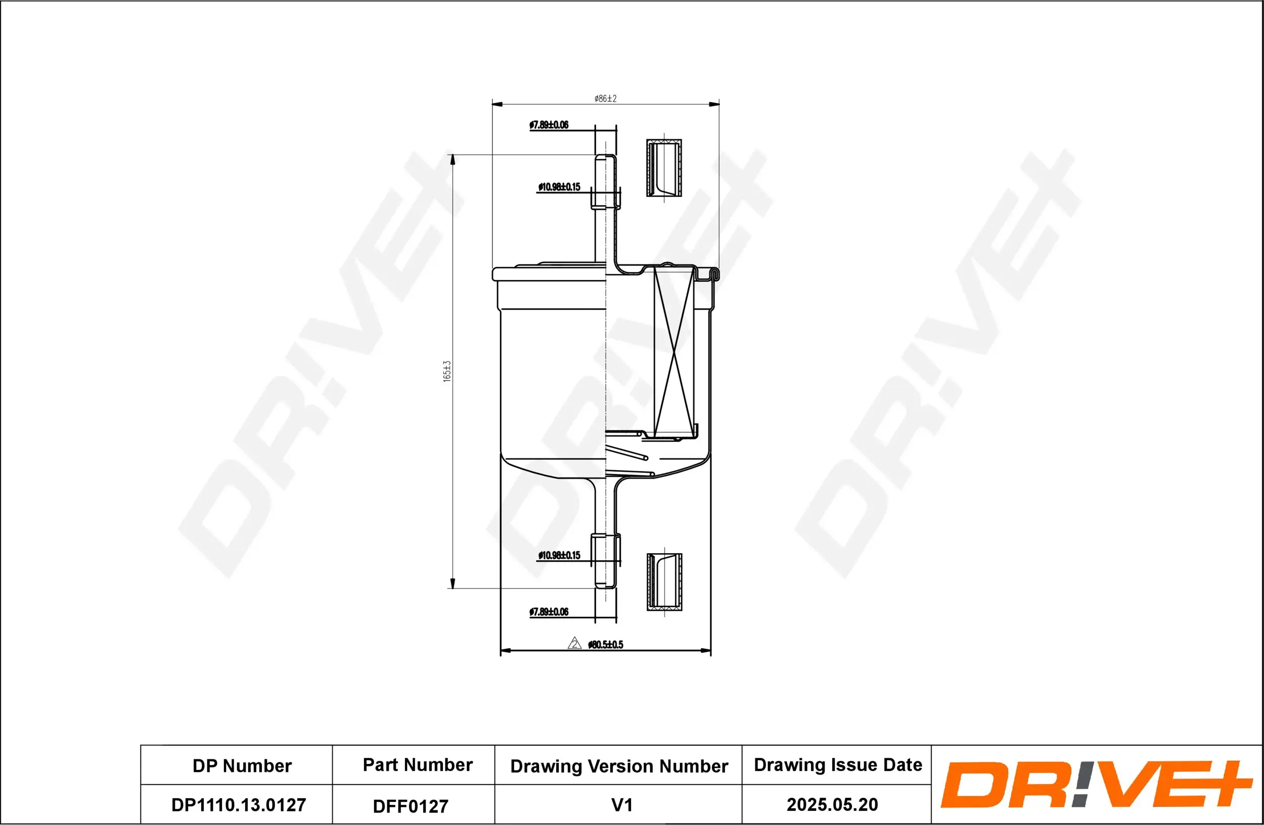 Kraftstofffilter Dr!ve+ DP1110.13.0127