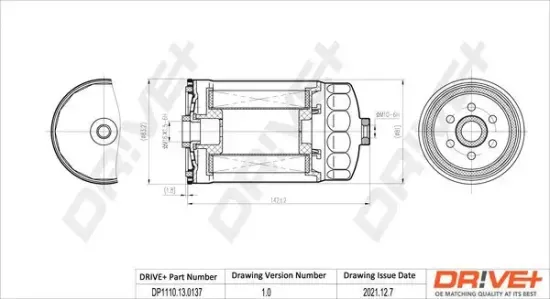 Kraftstofffilter Dr!ve+ DP1110.13.0137 Bild Kraftstofffilter Dr!ve+ DP1110.13.0137