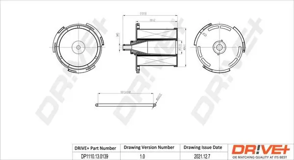 Kraftstofffilter Dr!ve+ DP1110.13.0139