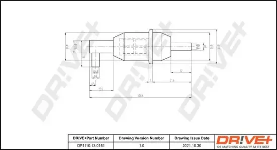 Kraftstofffilter Dr!ve+ DP1110.13.0151 Bild Kraftstofffilter Dr!ve+ DP1110.13.0151