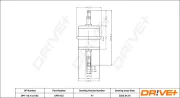 Kraftstofffilter Dr!ve+ DP1110.13.0152