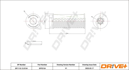 Kraftstofffilter Dr!ve+ DP1110.13.0154 Bild Kraftstofffilter Dr!ve+ DP1110.13.0154