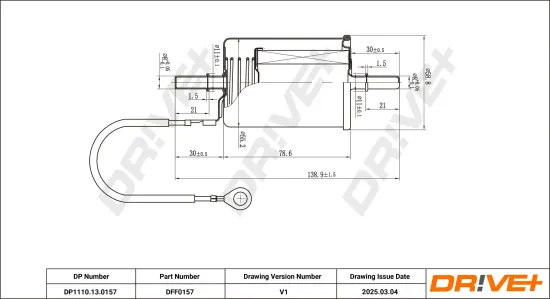 Kraftstofffilter Dr!ve+ DP1110.13.0157 Bild Kraftstofffilter Dr!ve+ DP1110.13.0157