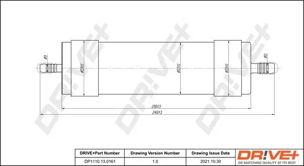 Kraftstofffilter Dr!ve+ DP1110.13.0161