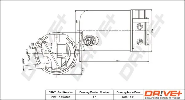 Kraftstofffilter Dr!ve+ DP1110.13.0162