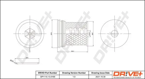 Kraftstofffilter Dr!ve+ DP1110.13.0169
