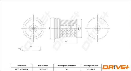 Kraftstofffilter Dr!ve+ DP1110.13.0169 Bild Kraftstofffilter Dr!ve+ DP1110.13.0169