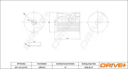 Kraftstofffilter Dr!ve+ DP1110.13.0175