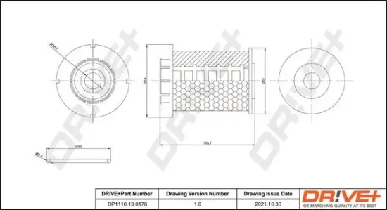 Kraftstofffilter Dr!ve+ DP1110.13.0176 Bild Kraftstofffilter Dr!ve+ DP1110.13.0176