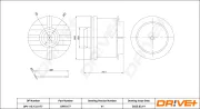 Kraftstofffilter Dr!ve+ DP1110.13.0177