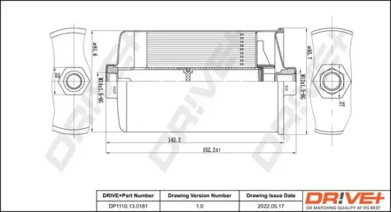 Kraftstofffilter Dr!ve+ DP1110.13.0181 Bild Kraftstofffilter Dr!ve+ DP1110.13.0181