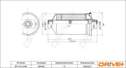 Kraftstofffilter Dr!ve+ DP1110.13.0185