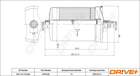 Kraftstofffilter Dr!ve+ DP1110.13.0186 Bild Kraftstofffilter Dr!ve+ DP1110.13.0186
