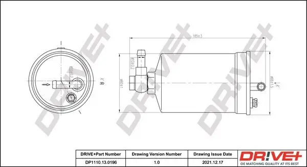 Kraftstofffilter Dr!ve+ DP1110.13.0196