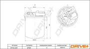Kraftstofffilter Dr!ve+ DP1110.13.0197