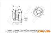 Kraftstofffilter Dr!ve+ DP1110.13.0203