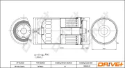 Kraftstofffilter Dr!ve+ DP1110.13.0212