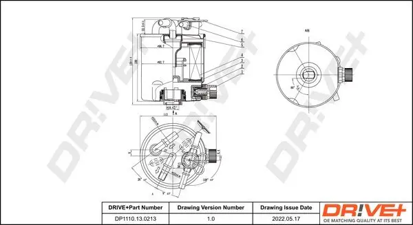 Kraftstofffilter Dr!ve+ DP1110.13.0213