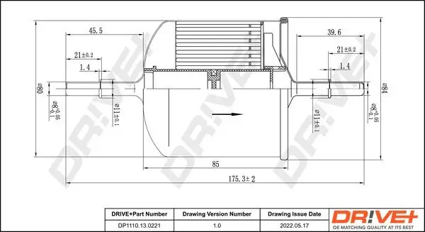 Kraftstofffilter Dr!ve+ DP1110.13.0221