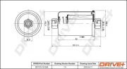 Kraftstofffilter Dr!ve+ DP1110.13.0249