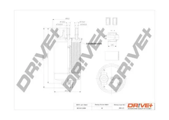 Kraftstofffilter DR!VE+ DP1110.13.0259 Bild Kraftstofffilter DR!VE+ DP1110.13.0259