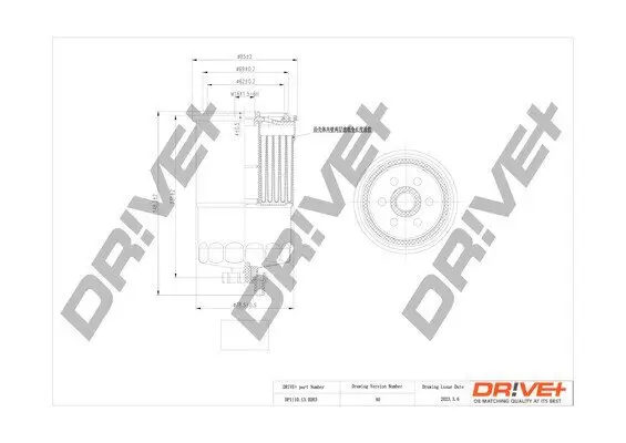 Kraftstofffilter Dr!ve+ DP1110.13.0263