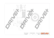 Kraftstofffilter Dr!ve+ DP1110.13.0263