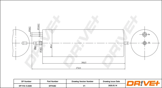 Kraftstofffilter Dr!ve+ DP1110.13.0282 Bild Kraftstofffilter Dr!ve+ DP1110.13.0282