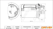 Kraftstofffilter Dr!ve+ DP1110.13.0284