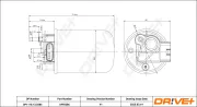 Kraftstofffilter Dr!ve+ DP1110.13.0286