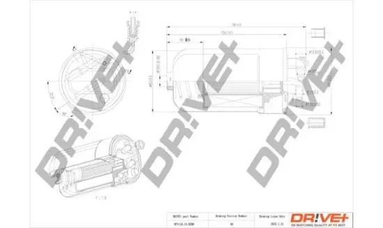 Kraftstofffilter Dr!ve+ DP1110.13.0290 Bild Kraftstofffilter Dr!ve+ DP1110.13.0290