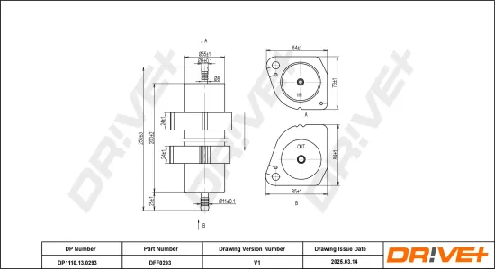 Kraftstofffilter Dr!ve+ DP1110.13.0293 Bild Kraftstofffilter Dr!ve+ DP1110.13.0293