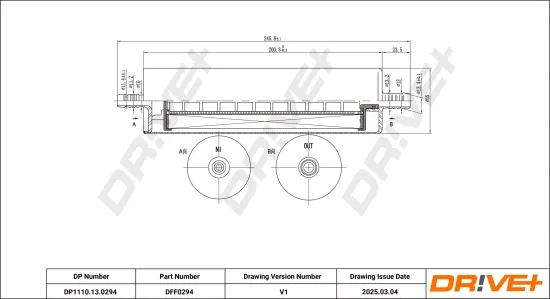 Kraftstofffilter Dr!ve+ DP1110.13.0294 Bild Kraftstofffilter Dr!ve+ DP1110.13.0294