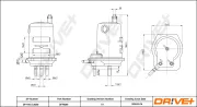 Kraftstofffilter Dr!ve+ DP1110.13.0299