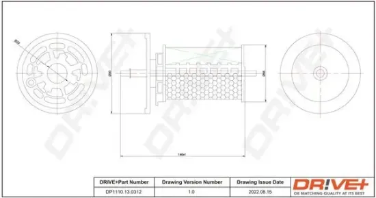 Kraftstofffilter Dr!ve+ DP1110.13.0312 Bild Kraftstofffilter Dr!ve+ DP1110.13.0312