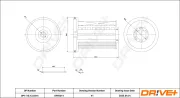 Kraftstofffilter Dr!ve+ DP1110.13.0314