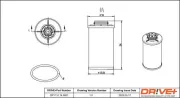 Hydraulikfilter, Automatikgetriebe Dr!ve+ DP1110.14.0001