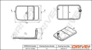 Hydraulikfiltersatz, Automatikgetriebe Dr!ve+ DP1110.14.0006